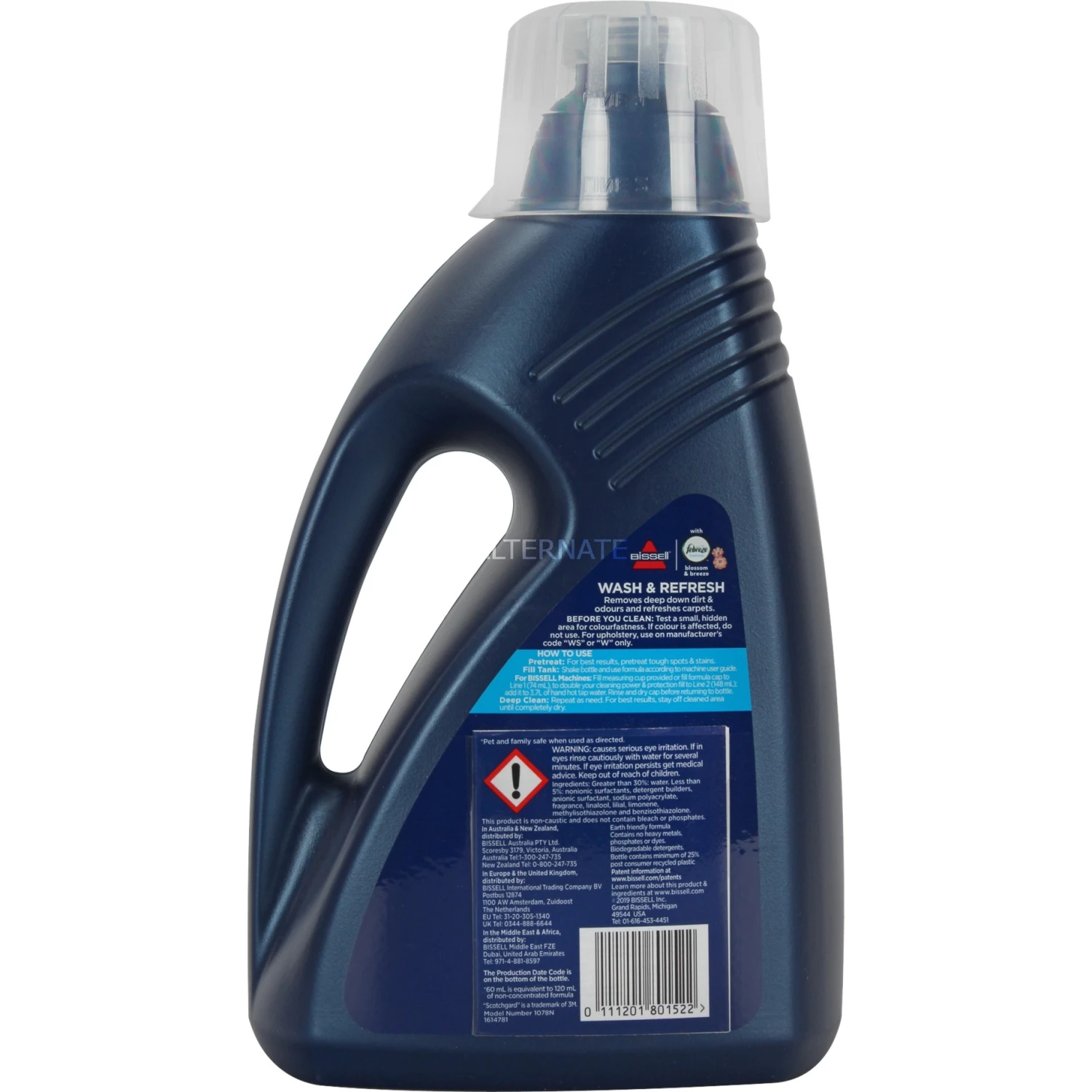 Blitzangebot 😍 Teppichreiniger Und Polsterreiniger Bissell Teppichreiniger Wash & Refresh - Febreze, Reinigungsmittel (1,5 Liter) 😉 3 Blitzangebot 😍 Teppichreiniger Und Polsterreiniger Bissell Teppichreiniger Wash & Refresh - Febreze, Reinigungsmittel (1,5 Liter) 😉 – Bild 3
