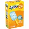 Angebote 👍 Bodenwischer Swiffer Staubmagnet Starterset (Griff + 3 Tücher), Staubwischer (gelb) 🥰
