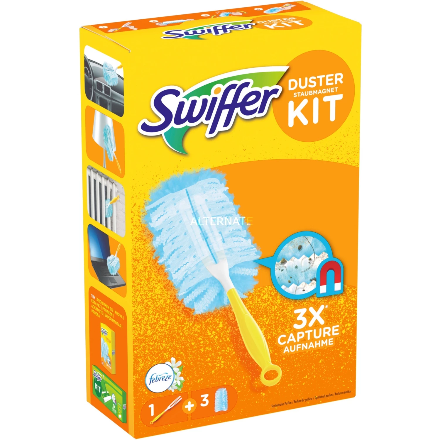 Beste Bewertungen von 👍 Bodenwischer Swiffer Staubmagnet Starterset (Griff + 3 Tücher), Staubwischer (gelb, Mit Febreze-Duft) 🔥 1 Beste Bewertungen von 👍 Bodenwischer Swiffer Staubmagnet Starterset (Griff + 3 Tücher), Staubwischer (gelb, Mit Febreze-Duft) 🔥