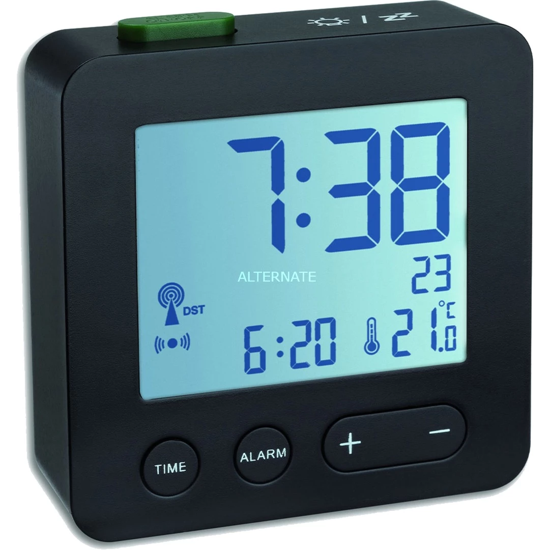 Brandneu 😍 Funkwecker TFA Digitaler Funk-Wecker (schwarz) ✔️ 2 Brandneu 😍 Funkwecker TFA Digitaler Funk-Wecker (schwarz) ✔️ – Bild 2