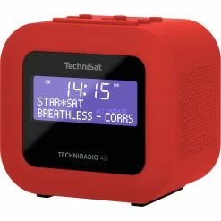 Bestes Angebot ⭐ Radios TechniSat TECHNIRADIO 40, Radiowecker (rot, UKW, DAB/DAB+, USB) 🤩 -Sicherheitstechnik Verkäufe TechniSat TECHNIRADIO 40 Radiowecker@@er tc1 2