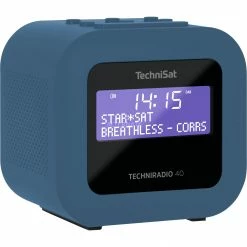 Neu 👏 Radios TechniSat TECHNIRADIO 40, Radiowecker (blau/grau, UKW, DAB/DAB+, USB) 🧨