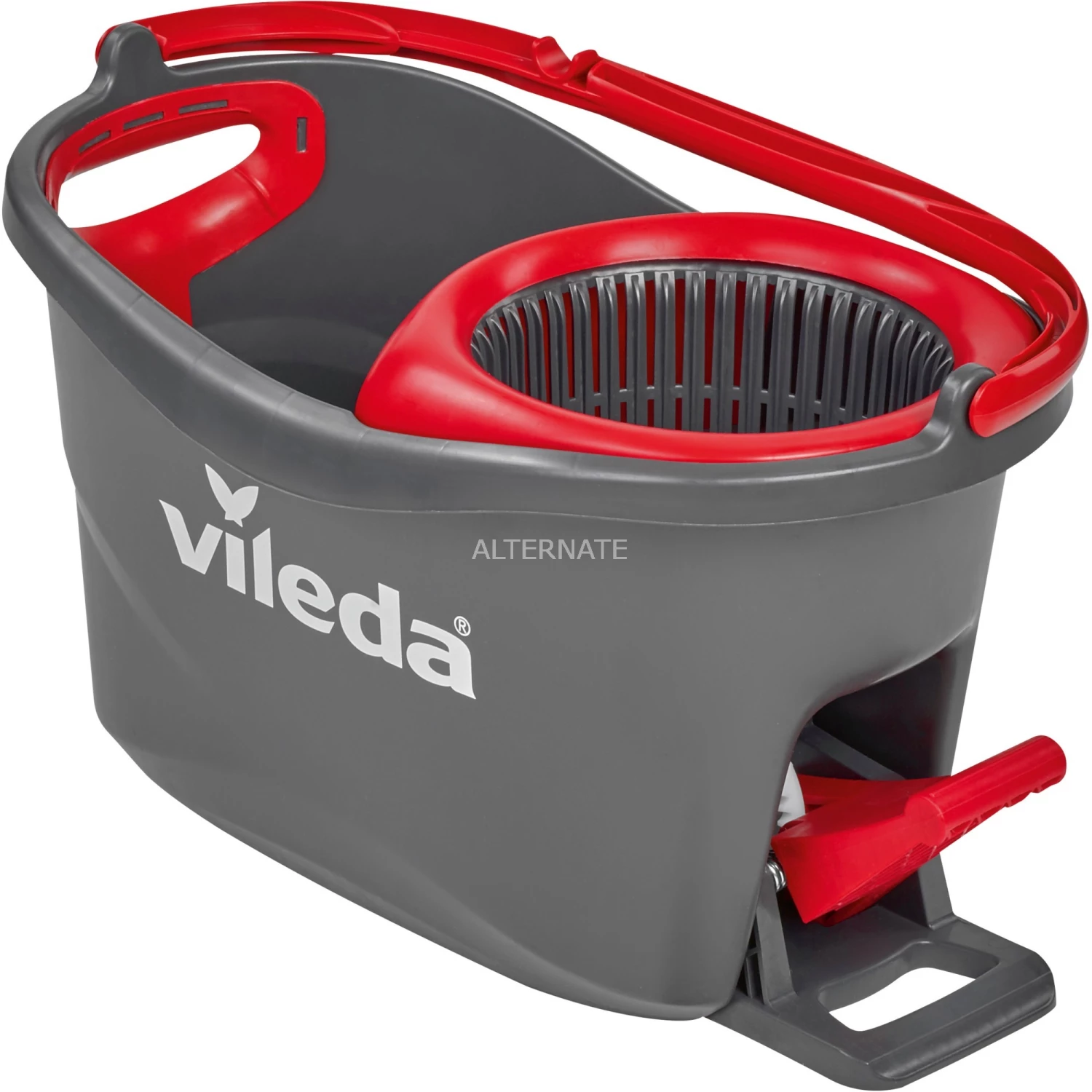 Brandneu 🎁 Vileda Turbo EasyWring & Clean Wischmop Komplettset, Bodenwischer (schwarz/rot, Inkl. Classic Ersatzkopf) 🛒 3 Brandneu 🎁 Vileda Turbo EasyWring & Clean Wischmop Komplettset, Bodenwischer (schwarz/rot, Inkl. Classic Ersatzkopf) 🛒 – Bild 3