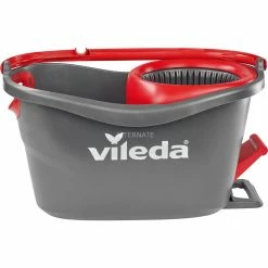 Brandneu 🎁 Vileda Turbo EasyWring & Clean Wischmop Komplettset, Bodenwischer (schwarz/rot, Inkl. Classic Ersatzkopf) 🛒 9 Brandneu 🎁 Vileda Turbo EasyWring & Clean Wischmop Komplettset, Bodenwischer (schwarz/rot, Inkl. Classic Ersatzkopf) 🛒 -Sicherheitstechnik Verkäufe Vileda Turbo EasyWring Clean Wischmop Komplettset Bodenwischer@@9howhv07 3