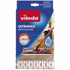 Bestpreis 🛒 Bodenwischer Vileda UltraMax 2in1 Ersatz-Wischbezug (für Ultramax 2in1 Flachwischer) ⭐